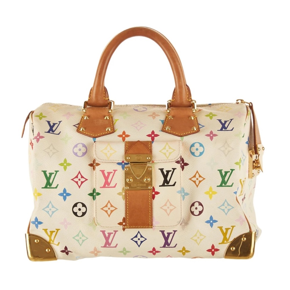 LOUIS VUITTON MULTICOLOR SPEEDY 30 VINTAGE Y2K ❤️ LV